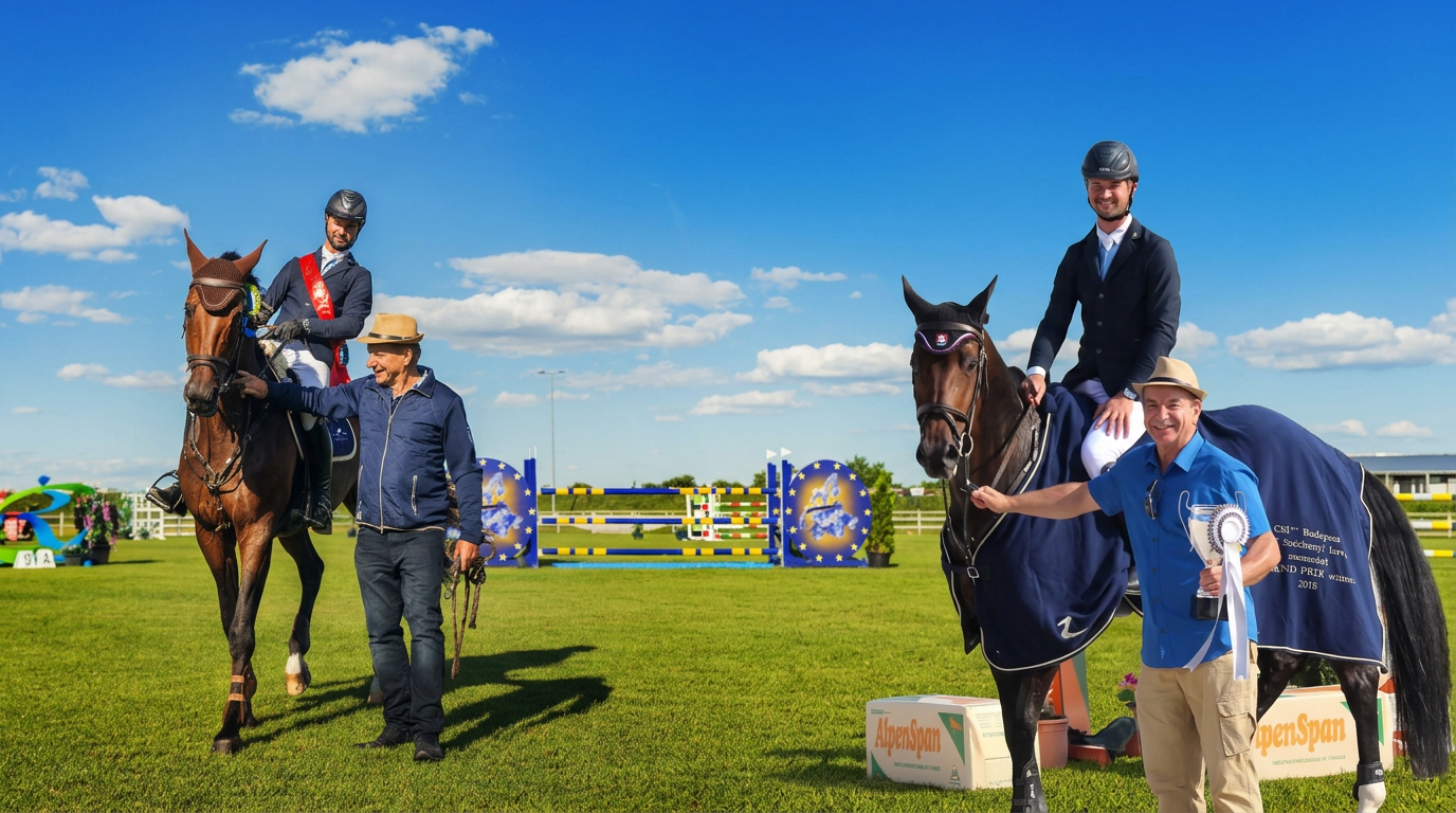 Makay Horse díjátadás győzelem után